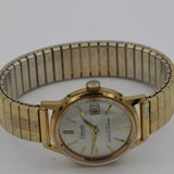 Eldorado Men's Gold 21Jwl Calendar Watch w/ Gold Bracelet