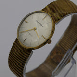 1960s Germinal Voltaire Men's Swiss Made 17Jwl Gold Watch w/ Gold Bracelet