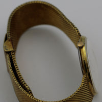 1960s Germinal Voltaire Men's Swiss Made 17Jwl Gold Watch w/ Gold Bracelet