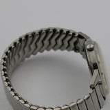 1960s Helzberg Timemaster Men's Swiss Made 17Jwl Silver Watch w/ Bracelet