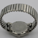 1960s Helzberg Timemaster Men's Swiss Made 17Jwl Silver Watch w/ Bracelet