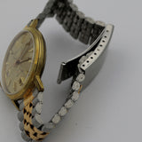 Hilton Men's Gold Automatic 17Jwl Swiss Made Calendar Watch w/ Bracelet
