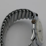 1950s Herald Men's Made in Germany 17Jwl Silver Watch w/ Bracelet