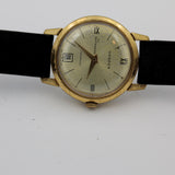 Harper Men's Swiss Made Automatic Gold Calendar Watch w/ Strap