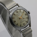 1950s Hilton Men's Silver 17Jwl Swiss Made Watch w/ Bracelet
