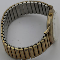 1960s A. Hirsch Men's Swiss Made 17Jwl Automatic Gold Watch w/ Gold Bracelet