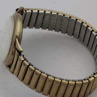 1960s A. Hirsch Men's Swiss Made 17Jwl Automatic Gold Watch w/ Gold Bracelet