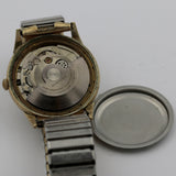 1960s A. Hirsch Men's Swiss Made 17Jwl Automatic Gold Watch w/ Gold Bracelet