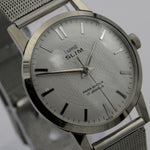 1960s HMT Slim Men's 17Jwl Silver Made in India Watch - Great Condition