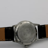 1960s Heuer LeJour Men's Swiss Made 17Jwl Silver Watch w/ Strap