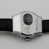 1970s Kingston Men's Swiss Made Silver 17Jwl Digital 2000 Dial Watch w/ Strap