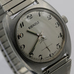 1960s Kienzle Men's Swiss Made 17Jwl Silver Watch w/ Bracelet