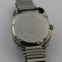 1960s Kienzle Men's Swiss Made 17Jwl Silver Watch w/ Bracelet
