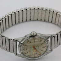 Lucerne Men's Silver 17Jwl Swiss Made Automatic Watch w/ Silver Bracelet