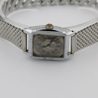 1920s Marbla Men's Swiss Made 15Jwl Silver Watch w/ Bracelet