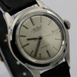 1960s Borel - Mallard Men's Swiss Made Silver 17Jwl Very Clean Watch w/ Strap