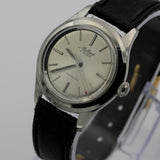 1960s Borel - Mallard Men's Swiss Made Silver 17Jwl Very Clean Watch w/ Strap