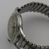 1940s Muralt Men's Silver 17Jwl Swiss Made Watch w/ Bracelet