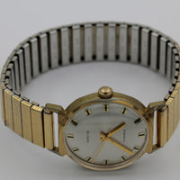 1960s Orvin Men's Gold 17Jwl Swiss Made Watch w/ Gold Bracelet