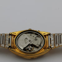 1960s Orient Mens Automatic 21Jewels Dual Calendar Gold Watch w/ Bracelet