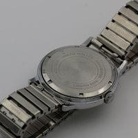 Orvin Men's Silver 17Jwl Swiss Made Watch w/ Silver Bracelet