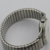 1940s Olma Men's Swiss 17Jwl Bumper Automatic Silver Large Watch w/ Bracelet