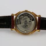 1950s Parat Men's Gold 25Jwl Automatic German Watch w/ See Tru Back