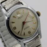 WWII Precision by Eloga Swiss Made Military Style Men's Silver Watch