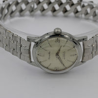 1960s Paul du Pree Men's Swiss Made 17Jwl Silver Watch w/ Silver Bracelet