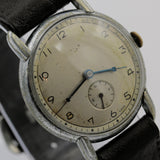 1920s Roamer Men's Swiss Made 15Jwl Silver Watch w/ Strap