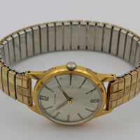 1960s Ruxton Men's Gold 17Jwl Swiss Made Watch w/ Gold Bracelet