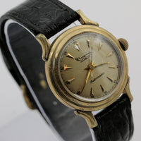 1950s Rivera Men's Gold Automatic Swiss Made Fancy Case Watch