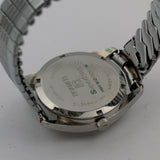 1970s Roamer Superking Men's Swiss Made 17Jwl Silver Calendar Watch w/ Bracelet