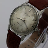 1964 Seiko Champion 860 Men's Diashock 17Jwl Silver Large Watch w/ Strap