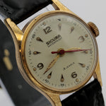 1950s Sicura Men's Swiss Made 15Jwl Gold Watch