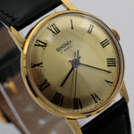 1960s Sekonda Men's Gold 17Jwl Made in USSR Watch w/ Strap