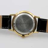 1960s Sekonda Men's Gold 17Jwl Made in USSR Watch w/ Strap