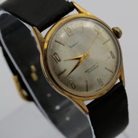 1950s Towncraft Men's Gold 17Jwl Swiss Made Watch w/ Strap