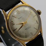 1950s Towncraft Men's Gold 17Jwl Swiss Made Watch w/ Strap