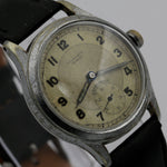 1930s Williams Watch Men's 15Jwl Swiss Made Silver Watch w/ Strap