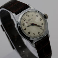 WWII Willens Swiss Made 7Jwl Military Silver Watch