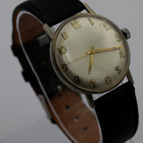 1960s Belmont Industries Men's Gold Made in West Germany 21Jwl Watch w/ Strap