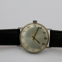 1960s Belmont Industries Men's Gold Made in West Germany 21Jwl Watch w/ Strap