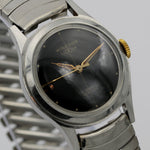 Windsor Luxor Men's Swiss Made 21Jwl Silver Watch w/ Bracelet