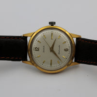 1950s Doxa Men's Gold Swiss Made Automatic Clean Watch w/ Strap