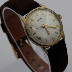 『HAMI 10K WATCH』 Hamilton 10k RGP Bezel Diamond Accent Watch 10k GF Band