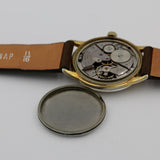 1950s Hamilton Men's 10K Gold Swiss Made 17Jwl Sea Breeze Dial Watch w/ Strap