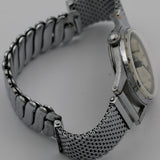 1930s Wadsworth Men's Swiss Made 7Jwl Silver Watch w/ Bracelet