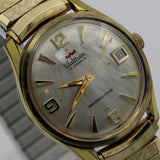 1960s Waltham Men's Gold 17Jwl Calendar Fully Signed Watch w/ Bracelet