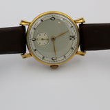 1930s Men's Gold Swiss Made 15Jwl Watch w/ Strap